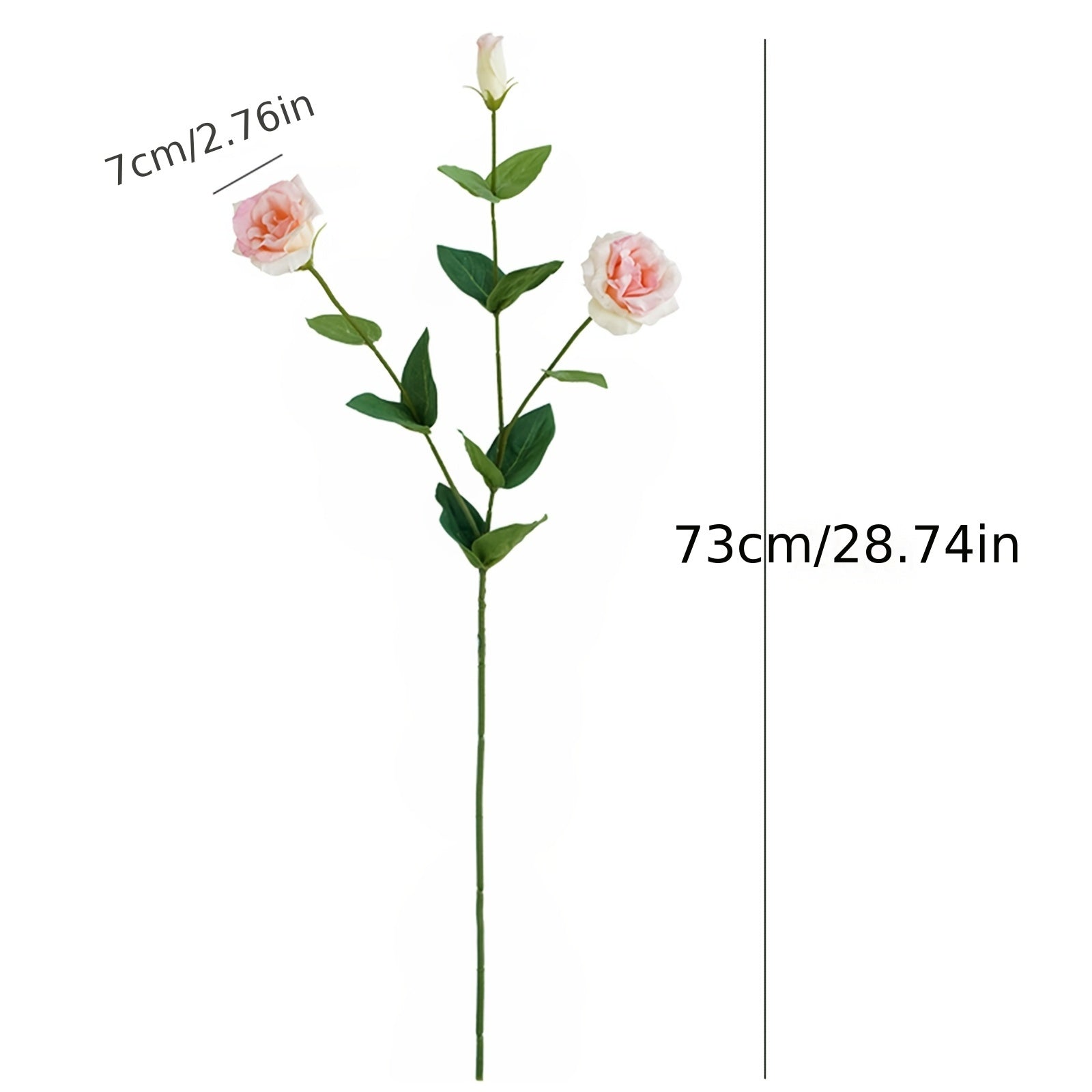3/6 Stems Artificial Bellflower Bouquet, Real Touch Durable Plastic Flowers for Home Decor, Wedding, Party Centerpiece, Father&