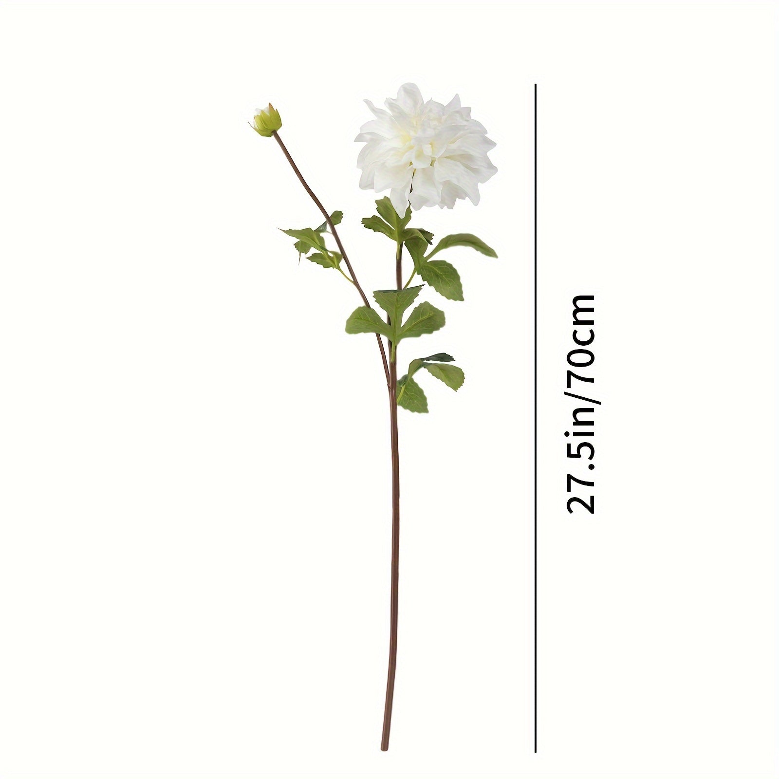Boho Style Artificial Dahlia Flowers Swag, 1/3pcs Lifelike Plastic Floral Decor, Versatile Arrangements for Wedding, Engagement, Bridal Shower, Birthday, Anniversary, Holiday Decor - Christmas, Halloween, Easter, Hanukkah, Thanksgiving