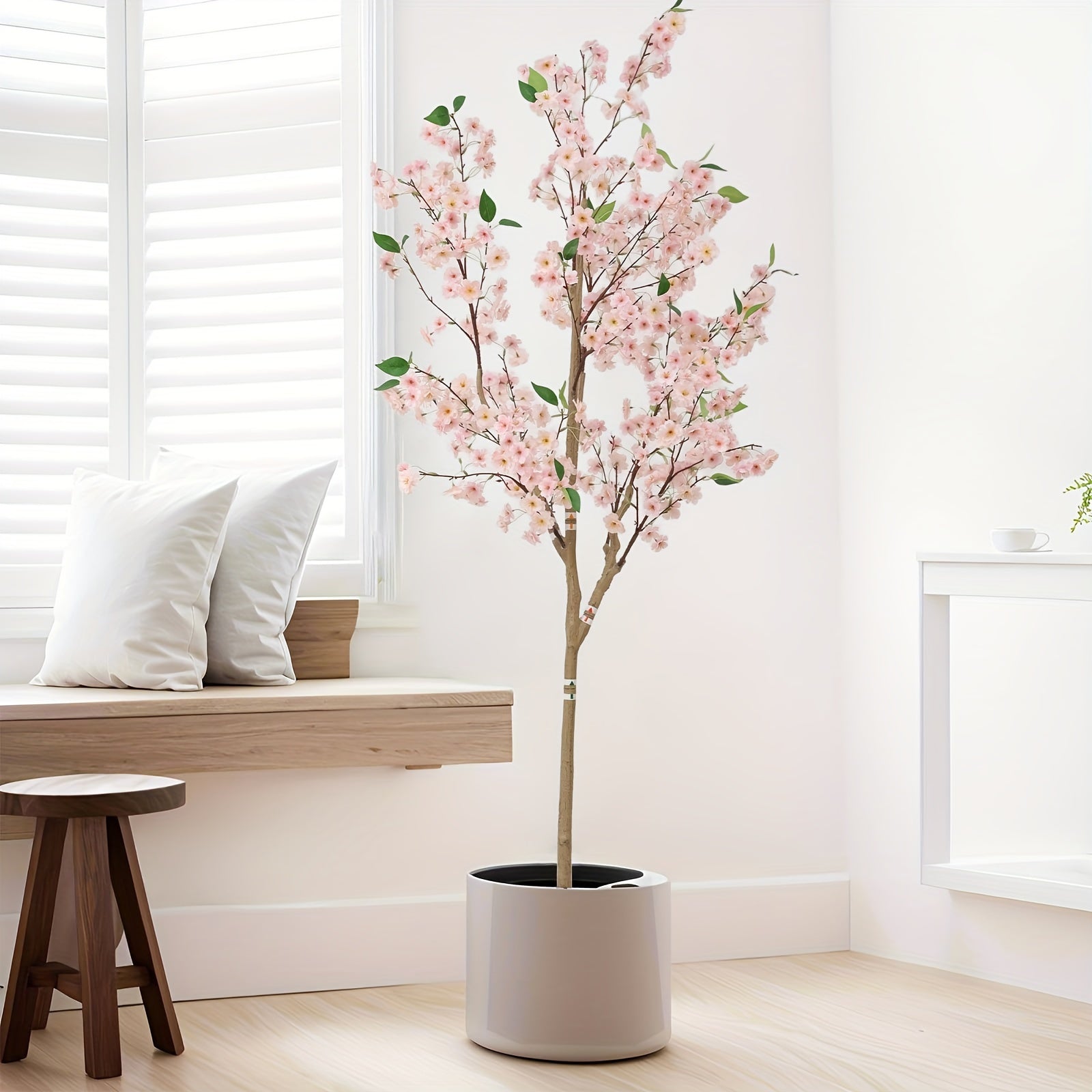 Elegant 59"/70.8" Artificial Cherry Blossom Tree - Perfect for Weddings, Outdoor Events, Home & Hotel Decor