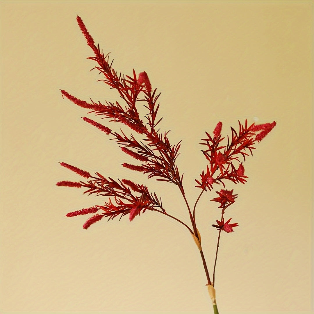1pc Artificial Sage Plant, Faux Plant Branch, Suitable For Wedding Party Home Decor