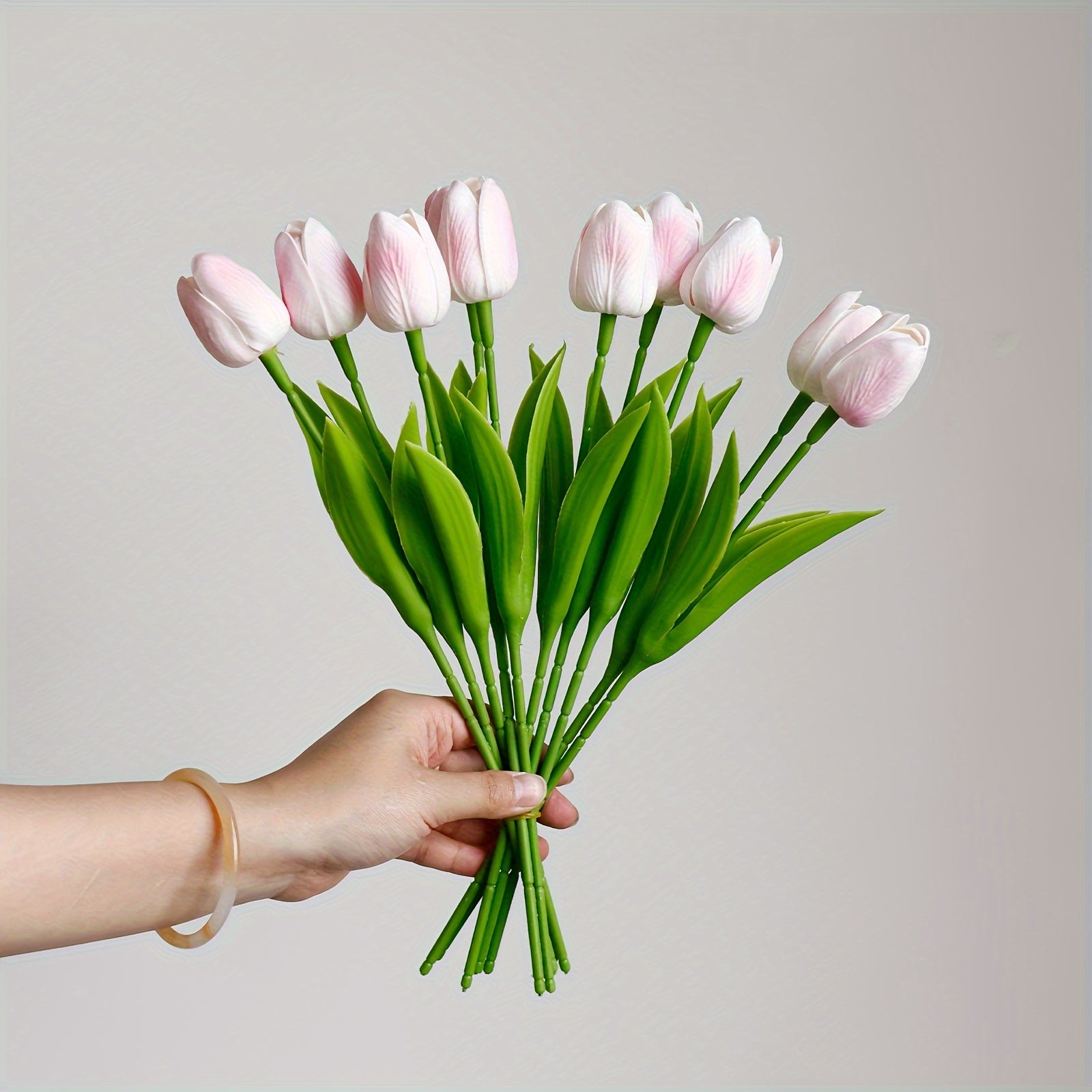 10/20pcs Realistic PU Tulips