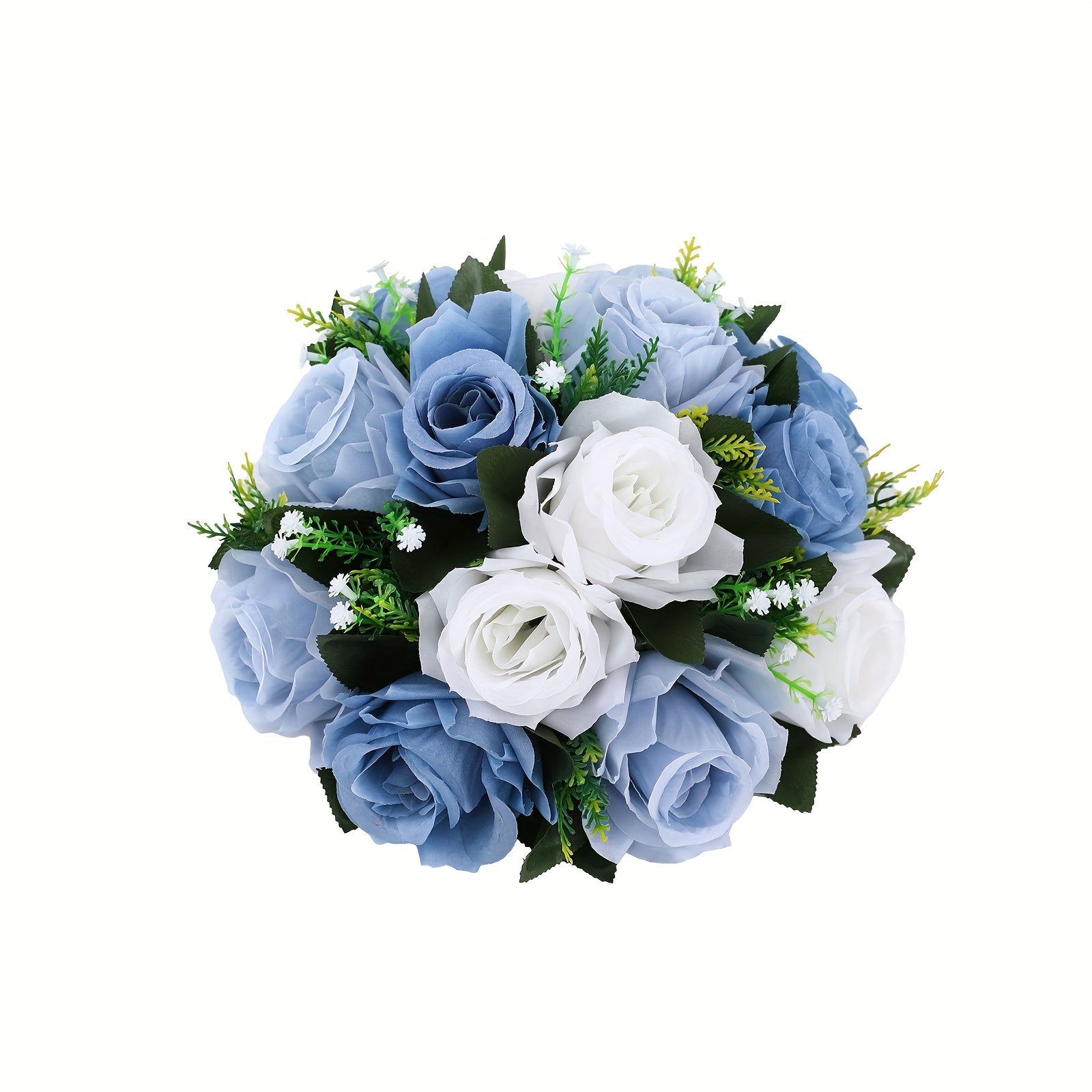 Elegant Artificial Rose Flower Ball - Perfect for Centerpieces, Weddings & Home Decor | Versatile Silk Roses for Parties, Valentine&