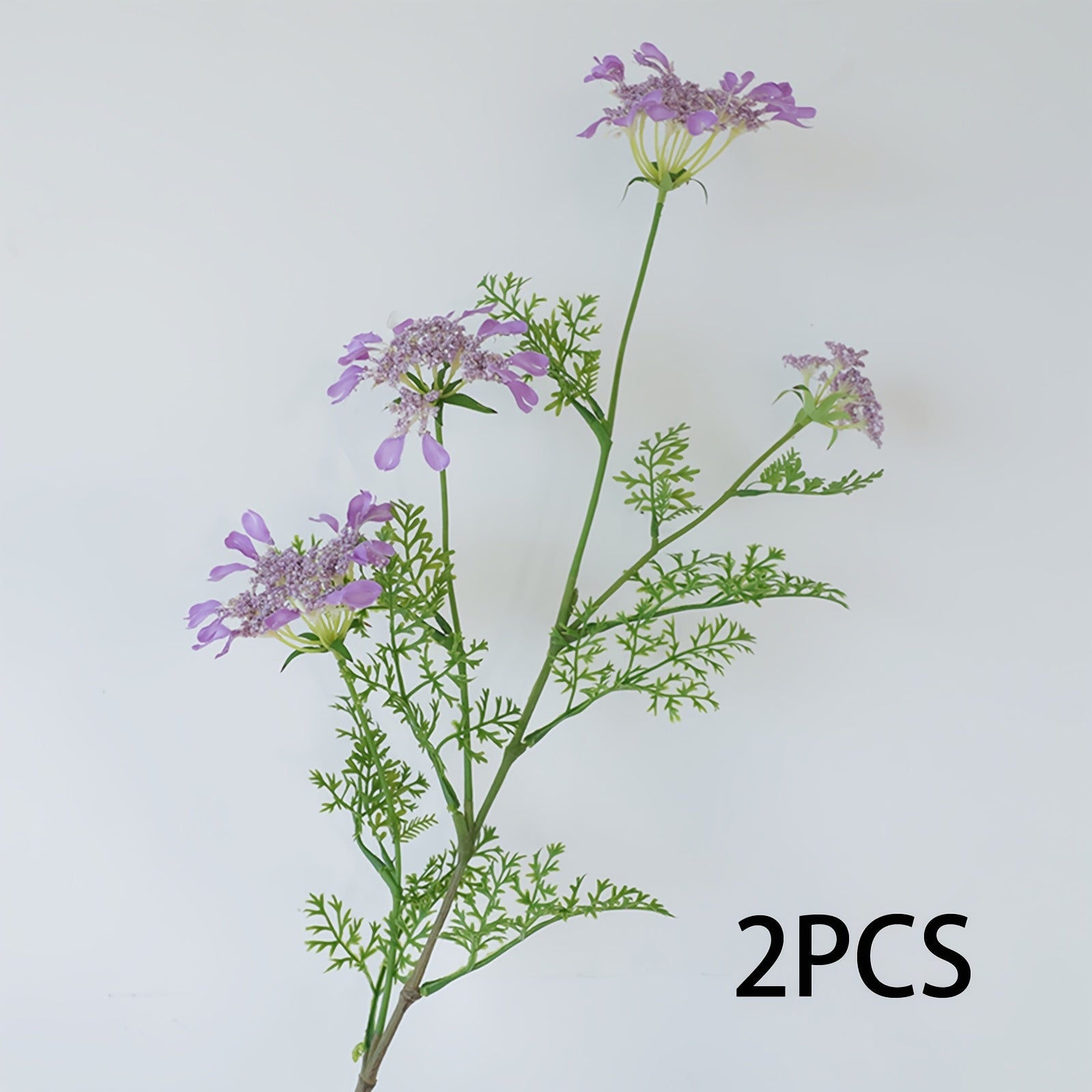 2/3pcs Boho Style Artificial Lace Flowers, Real Touch Plastic Floral Arrangement for Home Decor, Wedding, Party, Mother&