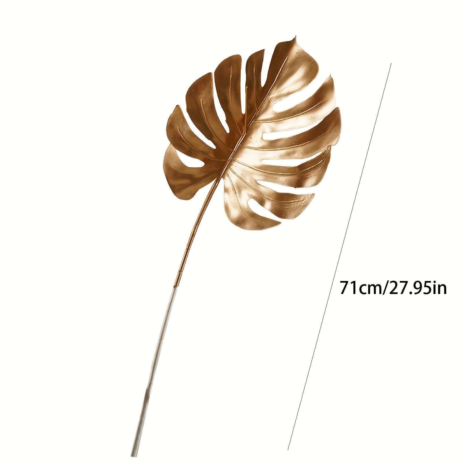 4/8pcs Golden Artificial Hydrangea Flowers, Plastic Faux Plant Stems for Vase, Home Garden Wedding Party Decor, All-Season Spring Tabletop Decoration, Ideal for Christmas, Halloween, Easter, Valentine&