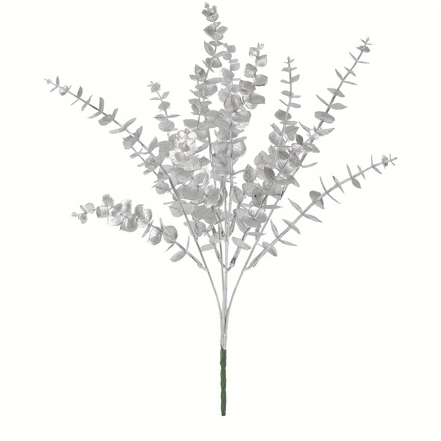 A Bunch Of Autumn Pine Needles/eucalyptus Artificial Decorative Flowers, Used For Christmas Home Decoration And Wedding Arrangements, Party Table Centerpieces