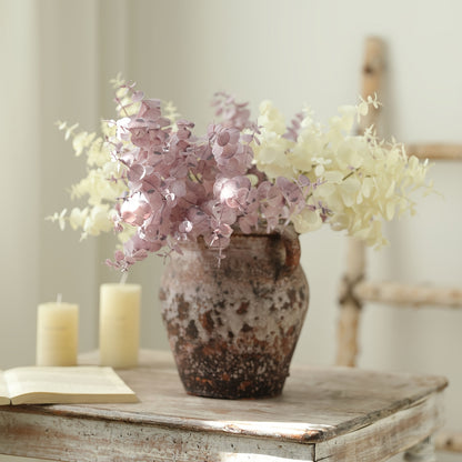 Boho Eucalyptus Artificial Flower Swags Set of 3 - Plastic Floral Decor for Home, Events, Seasonal Celebrations - Versatile Faux Eucalyptus Greenery for Christmas, Halloween, Thanksgiving, Valentine&