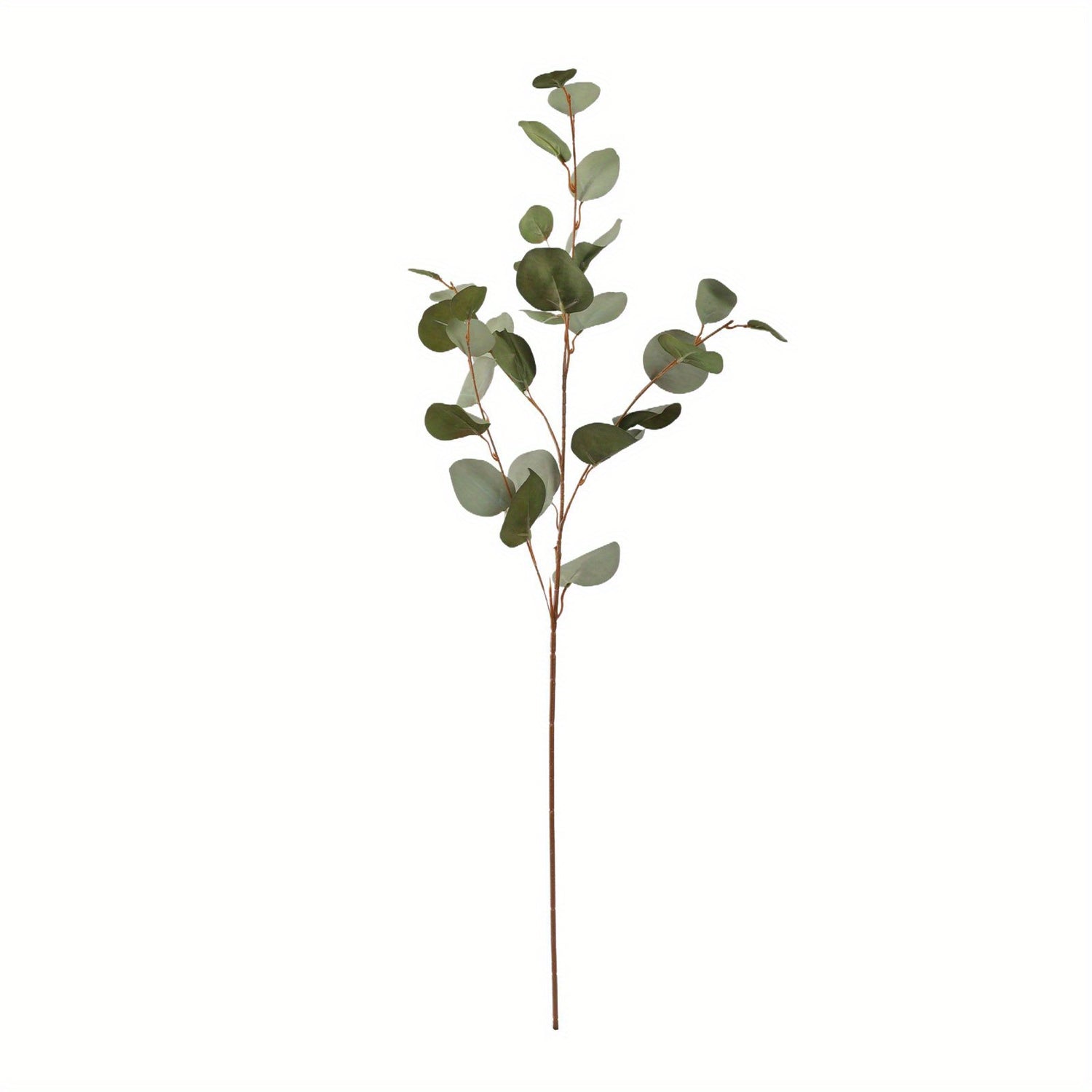 1pc, Artificial Plants Eucalyptusstems Eucalyptus Leaf Spray in Green Greenery Stems Silk Plastic Plants Floral for Home Party Wedding Decoration, Eucalyptus Stems, Faux Eucalyptus Stems, Eucalyptus Decor