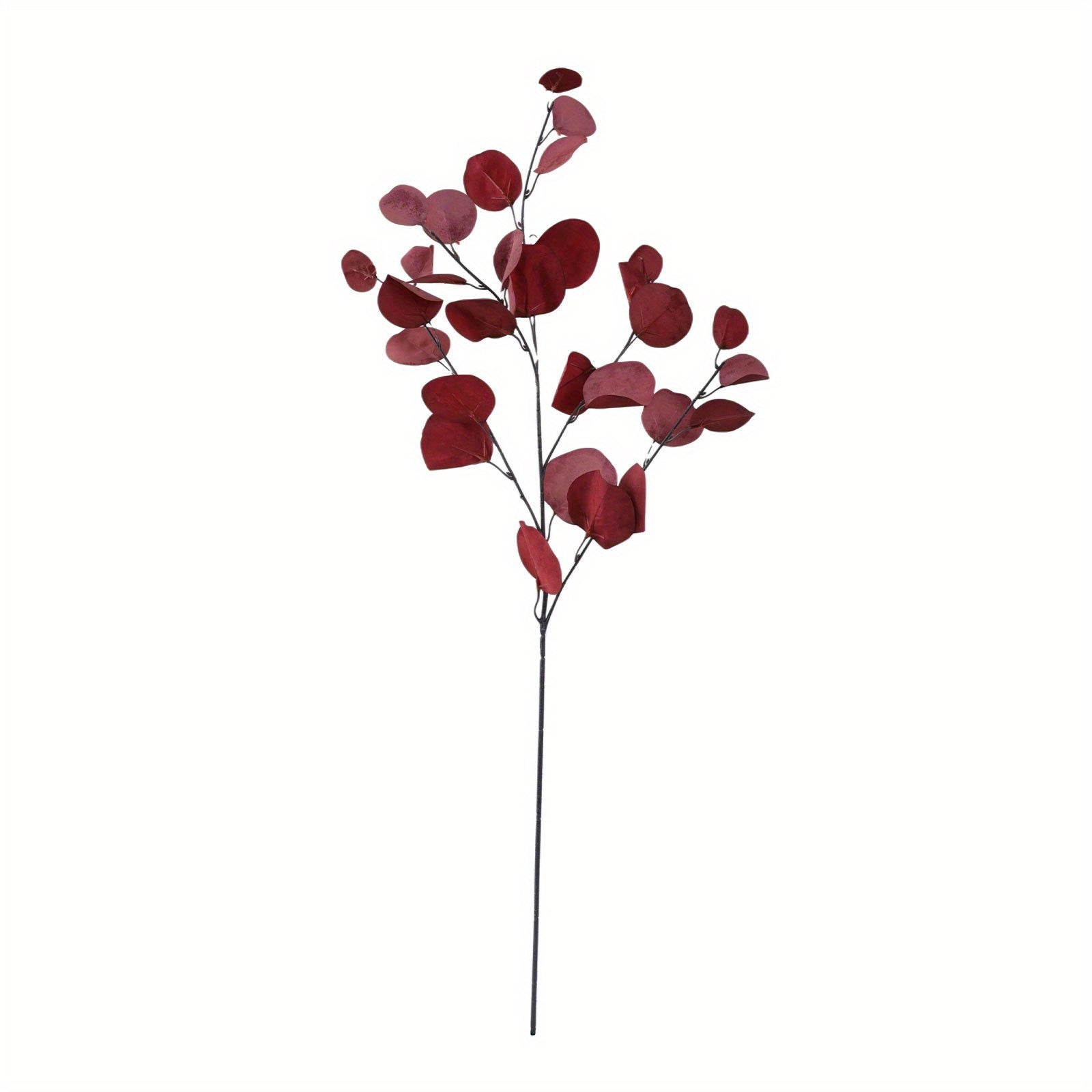 1pc, Artificial Plants Eucalyptusstems Eucalyptus Leaf Spray in Green Greenery Stems Silk Plastic Plants Floral for Home Party Wedding Decoration, Eucalyptus Stems, Faux Eucalyptus Stems, Eucalyptus Decor