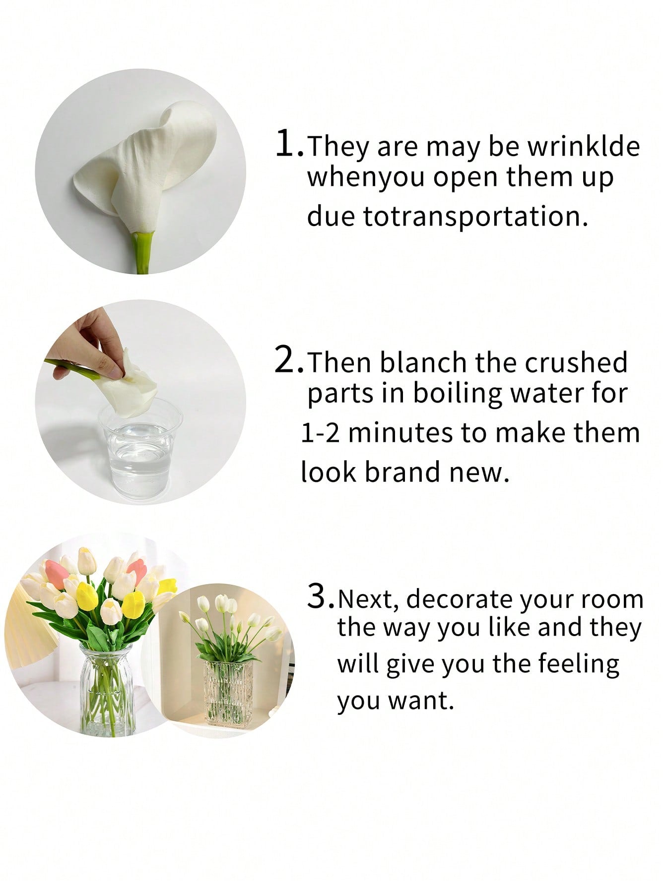 5pcs/18pcs/27pcs, 13.8in/35cm, Artificial Flowers, Modern Romantic Artificial Tulips, Artificial PU Tulips, Real Touch Tulips, Soft Textured Spring Flowers For Home Decor, Simple Decoration Faux Tulips, Mother&