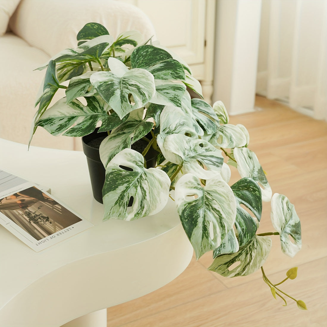 Contemporary Artificial Potted Plant: Perfect for Indoor/Outdoor Decor - Suitable for Dining Tables, Office Desks, Garden Tables, Home &amp; Room Decoration