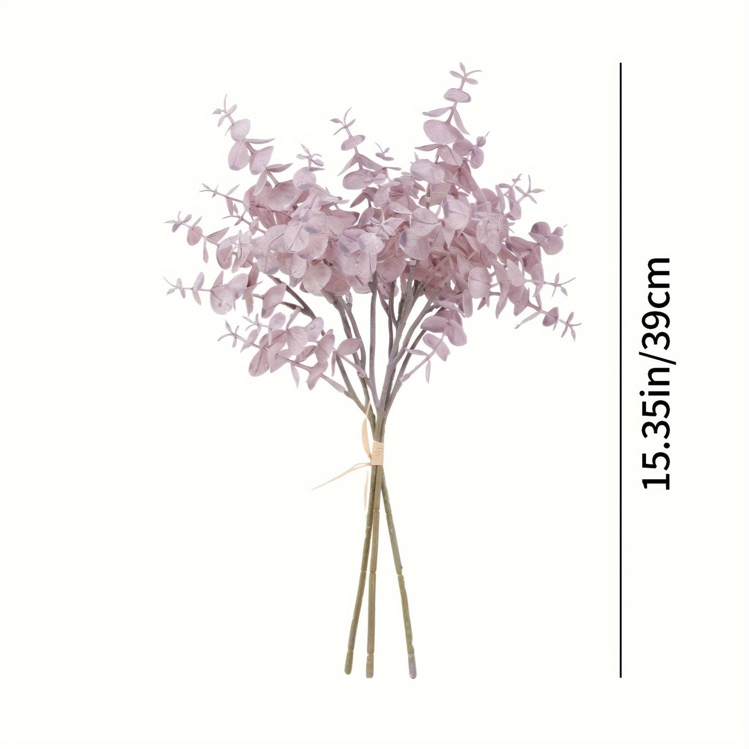 Boho Eucalyptus Artificial Flower Swags Set of 3 - Plastic Floral Decor for Home, Events, Seasonal Celebrations - Versatile Faux Eucalyptus Greenery for Christmas, Halloween, Thanksgiving, Valentine&