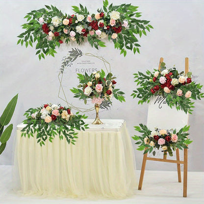 6pcs 25.6" Italian Ruscus Artificial Greenery Stems - Perfect for DIY Wedding Decor, Bouquets &amp; Table Centerpieces