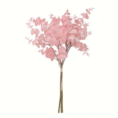 Boho Eucalyptus Artificial Flower Swags Set of 3 - Plastic Floral Decor for Home, Events, Seasonal Celebrations - Versatile Faux Eucalyptus Greenery for Christmas, Halloween, Thanksgiving, Valentine&