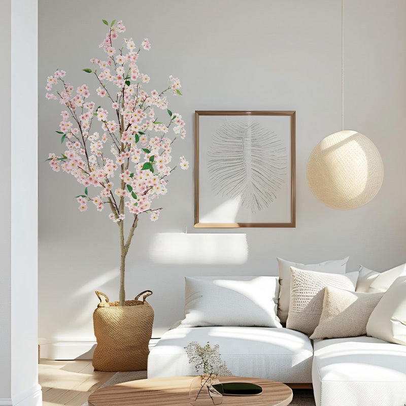 71in Lifelike Cherry Blossom Tree - Perfect for Home, Office, Wedding &amp; Festival Decor