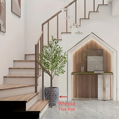 Large 59&quot; Artificial Eucalyptus Potted Plant - Perfect for Home, Living Room, Bedroom, Balcony Decor | Outdoor Garden &amp; Patio | Wedding Engagement, Valentine&