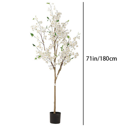 71in Lifelike Cherry Blossom Tree - Perfect for Home, Office, Wedding &amp; Festival Decor