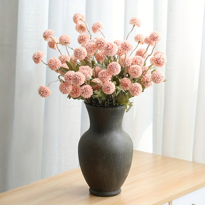 6pcs Dandelion Artificial Flower Bouquet - Perfect for Weddings, Engagements, Showers &amp; More - Versatile Home Decor for All Seasons