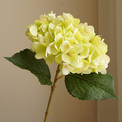 5pcs Two-leaf Hydrangea, Used for Wedding, Home, Valentine&