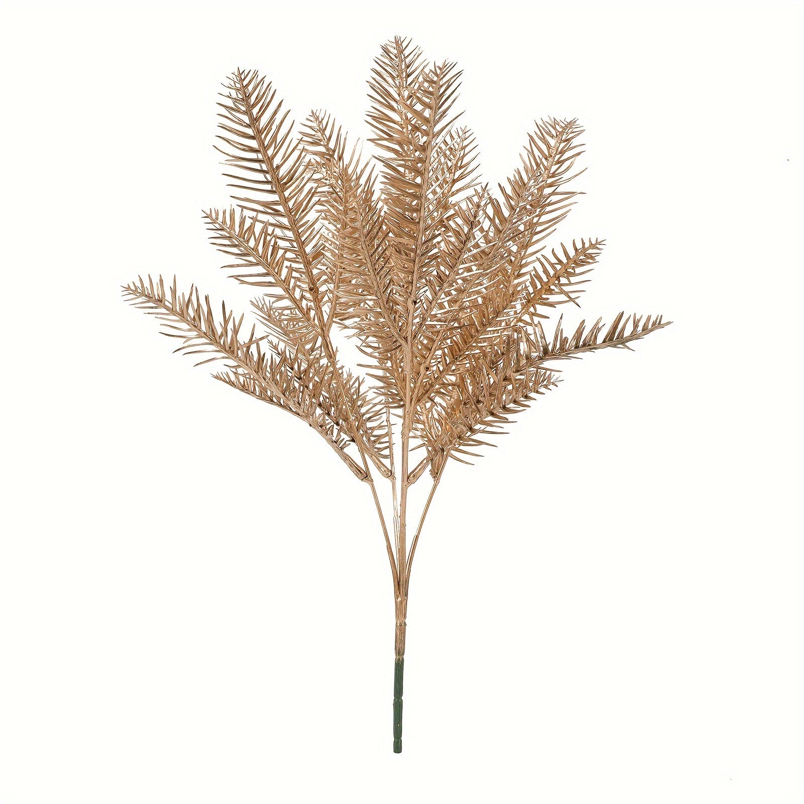 A Bunch Of Autumn Pine Needles/eucalyptus Artificial Decorative Flowers, Used For Christmas Home Decoration And Wedding Arrangements, Party Table Centerpieces