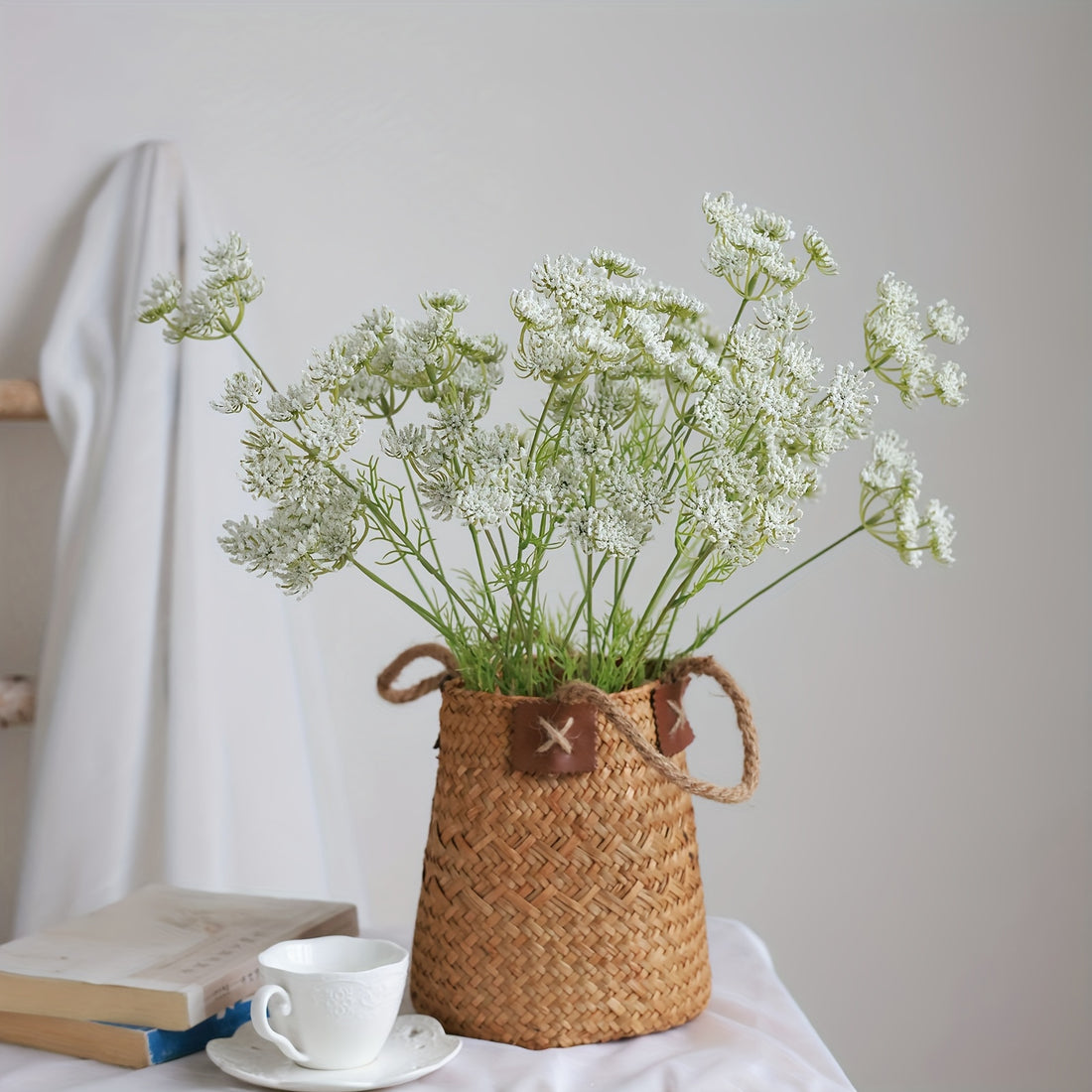 5/10pcs Artificial Simulation Three-headed Lace Flowers, Real Touch Lace, Home Room Decoration, Wedding Decoration, Party Decoration, Floral Supplies, Indoor and Outdoor Decoration, Mother&